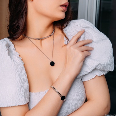 Браслет Fiore Luna, Onyx